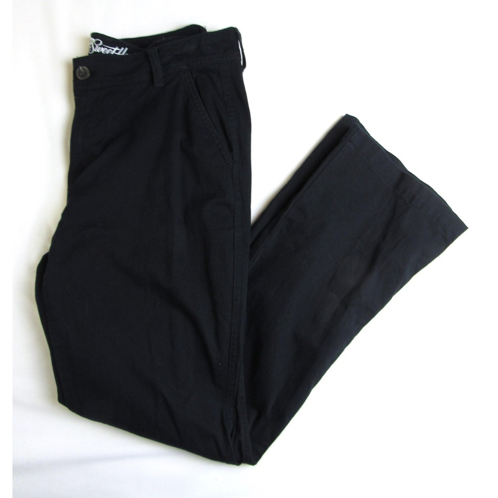 Old Navy Chino Pants The Sweetheart Boot Cut Black Women's Size 8